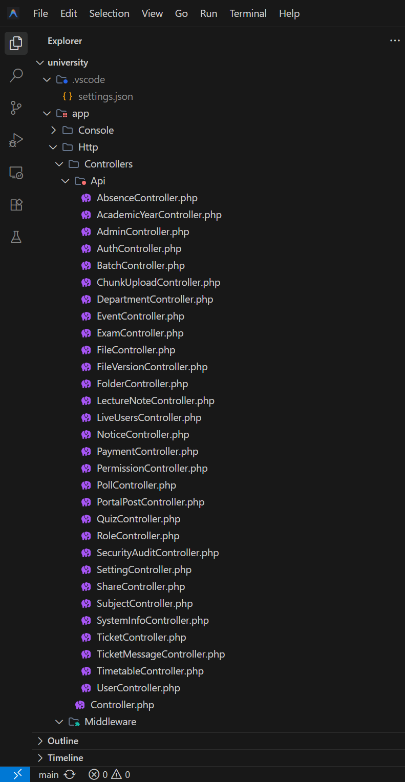 API Controller Endpoints